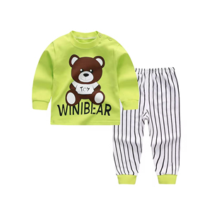 Fabricantes de ropa de bebé impresa personalizada de alta calidad 100% algodón precio al por mayor conjuntos de ropa para niños de Bangladesh - Product Image 1