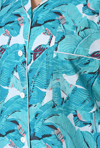 Ensemble de pyjama indien 100% coton 3 pièces fait à la main, tenue de nuit en coton doux-pyjama pur coton, ensemble de pyjama imprimé en blocs - Product Image 5