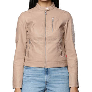 Nouveau respirant dernière conception femmes à la mode 2025 haute qualité femmes meilleure conception vestes en cuir - Product Image 1