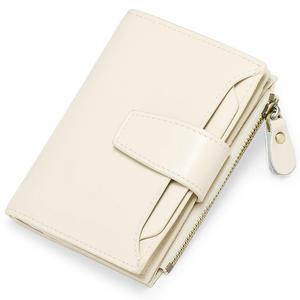 กระเป๋าสตางค์แบบมีซิปมีคลิปหนีบเงินกระเป๋าสตางค์หนังสำหรับผู้หญิงกระเป๋าสตางค์หนัง PU แบบบางสำหรับทุกเพศกระเป๋าสตางค์ใส่บัตร - Product Image 5