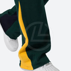 Pantalones Acampanados para hombre de inspiración vintage con drapeado elegante y bolsillos laterales Pantalones Acampanados para hombre - Product Image 5