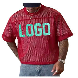 Unisex Breathable Polyester American Football Jersey <b>Plus</b> <b>Size</b> T-Shirt with Printed Technics - Product Image 5