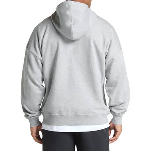 Sudadera con Capucha Personalizada al por Mayor para Hombre, 100% Algodón Orgánico, Lisa, Informal, con Impresión de Logotipo, Unisex, Talla Grande, Bordada - Product Image 4