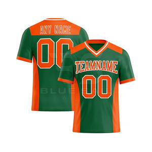 Camiseta de fútbol americano Moda personalizada Hombres Equipo juvenil Diseño de malla Ropa de fútbol americano - Product Image 1