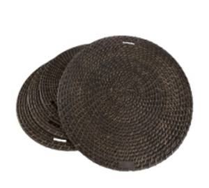 LOMBOK tablemat 4-set Deep Amazon Rattan Cómodo Elegante Durable Hecho a mano de alta calidad para muebles de cocina - Product Image 1