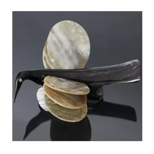 Stylish Classic Cow Buffalo Horn Eco-Friendly <b>Coaster</b> Natural Ox Horn Beer Mug & Coffee <b>Tea</b> <b>Coasters</b> Crescent Crafts - Product Image 6