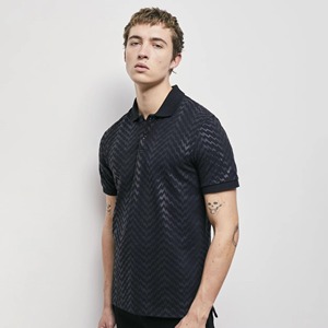 เสื้อกอล์ฟสำหรับผู้ชายเสื้อคอตตอน/ไม้ไผ่ระบายอากาศเป็นมิตรกับสิ่งแวดล้อมแขนสั้นลำลองไซส์ใหญ่พิเศษโลโก้ออกแบบได้ตามต้องการ - Product Image 5