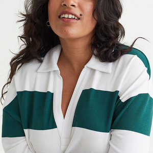 Sudaderas personalizadas de alta calidad para mujer, sudadera de gran tamaño lisa de algodón 100% para mujer - Product Image 2