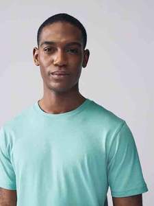 T-shirt coupe décontractée pour hommes Design personnalisé Streetwear fournisseur tenue décontractée pour salle de sport salon usage quotidien mode en gros - Product Image 4