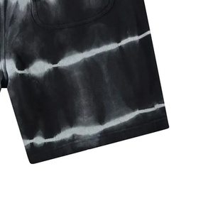 Short Tie-Dye grande taille pour garçons, imprimé par sublimation, couleur noir et blanc, prix de gros, design personnalisé, short d'entraînement élégant - Product Image 5
