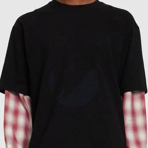 เสื้อยืดผู้ชายสองชั้นน้ำหนักเบาทำจากโรงงาน - Product Image 6