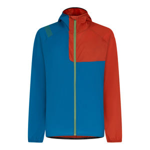 Nueva chaqueta cortavientos ligera con capucha para hombre al aire libre, chaqueta impermeable para corredores, precio bajo - Product Image 1