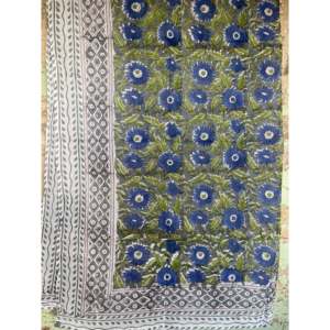 Pareo de Playa Elegante Midnight Garden, Cubre Traje de Baño - Product Image 1