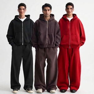 Nuevo Conjunto Deportivo de Invierno para Hombre, Talla Grande, Estilo Hip Hop, con Capucha, Corte Regular, Tejido Grueso y Transpirable, Marca Antom - Product Image 1