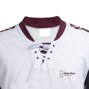 Custom Designed 100% Polyester Tackle Twill Ice Hockey Jerseys Low Price Sublimated Sportswear Logo for Custom Team OEM Service - Product Image 3
