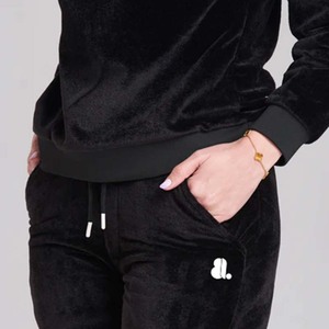 Conjunto Deportivo de Sudadera con Cremallera y Pantalones Jogger para Mujer, 100% Algodón Transpirable, Estampado de la Mejor Calidad, con Capucha y Cierre Frontal, Grueso, para Invierno, Personalizable - Product Image 5