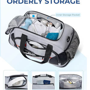 Hot Professional Top Nylon impermeable deportes gimnasio bolsa mujeres hombres para gimnasio Fitness entrenamiento gimnasio bolsa - Product Image 3