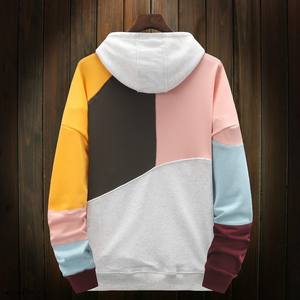 เสื้อฮู้ดดี้ผ้าฟลีซคอตตอน 100% แบบยูนิเซ็กซ์ สั่งทำได้ แห้งเร็ว คุณภาพสูง เสื้อกันหนาวลายเรียบ สำหรับผู้ชาย คอฮู้ด สั่งทำได้ - Product Image 2