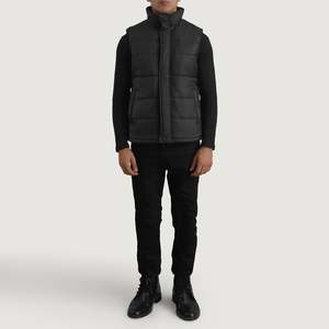 Chaleco Acolchado Negro Bryan para Deportes al Aire Libre - Product Image 4