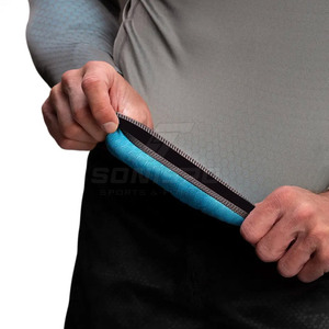 T-shirts de compression Gym Fitness Sport pour hommes Vêtements de sport à séchage rapide avec manches complètes T-shirts vierges fabriqués - Product Image 6