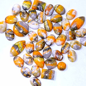 Cuarzo Abejorro Natural Pulido de Calidad AAA+, Piedra Preciosa Suelta de Tamaño Libre, Cabujón, Lote al por Mayor, Fabricación de Joyería Fina - Product Image 6