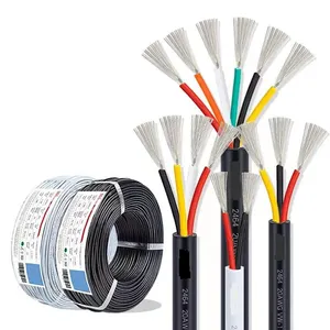 Good Price 2464 U L 2 3 4 5 6 8 10 Core 18 20 22 24 26 28 AWG Soft Multi-core Control Cable Multi Stranded Wire