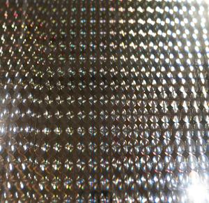 Película Holográfica 3D Multilente Plateada de Alto Brillo al por Mayor, Película PET Holográfica, Adhesivos Anti-Falsificación Seguros - Product Image 5