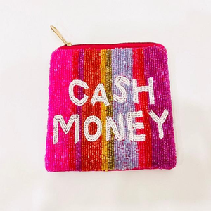 Porte-monnaie en perles de rocaille faites à la main, broderie perlée, élégant et durable, vente en gros de porte-monnaie en perles avec des motifs complexes faits à la main - Product Image 5