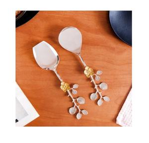 Meilleure vente Tendance Nouveau Meilleur ensemble de couverts en bois en acier miroir personnalisé avec finition polonaise solide Ensemble de couverts fabriqués à la main - Product Image 3