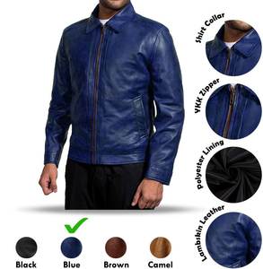 2025 Unisex Design Color Men Genuine Leather <b>Canvas</b> <b>Jacket</b> Custom High Quality Wholesale Waterproof Windproof - Product Image 5