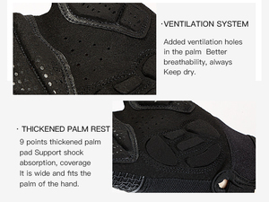 ถุงมือแข่งจักรยานเสือภูเขาสำหรับขี่จักรยานวิบาก BMX ATV MTB - Product Image 5