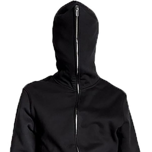 Sweat à capuche surdimensionné confortable pour homme, en polaire et tissu personnalisé, imprimé numérique en relief, haute qualité, pour l'hiver - Product Image 5