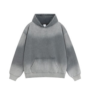 Sudadera con capucha térmica de moda para hombre 2025 lavado ácido mezclado de algodón de alta calidad para sudaderas con capucha de invierno - Product Image 6