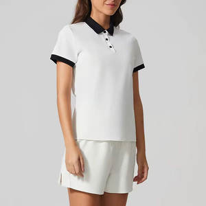 Tenue de golf pour femmes, haut polo et jupe en tissu extensible doux, pour le golf professionnel et les entraînements - Product Image 1