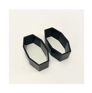 Rond de serviette en métal personnalisé vente chaude martelé de créateur artisanat moderne rond noir brillant rond rond rond en métal rond - Product Image 1