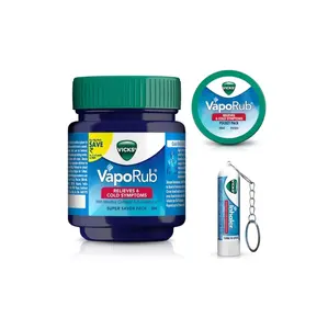 在巴基斯坦购买Vicks Vaporub软膏蒸发堵塞鼻子咳嗽鼻塞头痛
