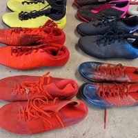 Toptan ikinci lüks el ayakkabı botları kullanılan futbol ayakkabısı balya ikinci el marka özelleştirilmiş kullanılan spor ayakkabılar