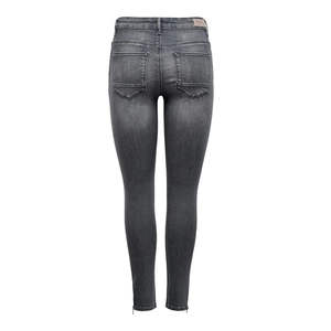 Ladies Casual Straight Mid-Waist <b>Jeans</b> Breathable Eco-Friendly Denim Stretch Pencil Pants High Pockets Made Cotton - Product Image 4