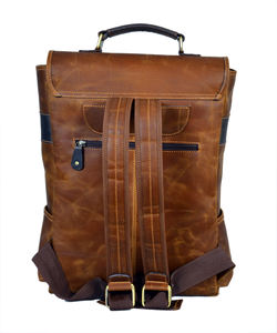 <b>Backpack</b> for <b>Men's</b> Trendy Style Travel Large Capacity <b>Leather</b> <b>Backpack</b> Available At Wholesale Price - Product Image 3