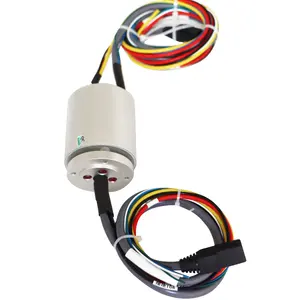 Anillos colectores Ethernet Ingiant Compact de 100Mbit/s con diámetro de 56mm y 11 canales