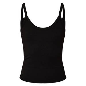2025 Camiseta corta sin mangas para mujer transpirable 240gsm algodón cuello redondo personalizado Jersey gimnasio secado rápido cosido etiqueta personalizable - Product Image 1