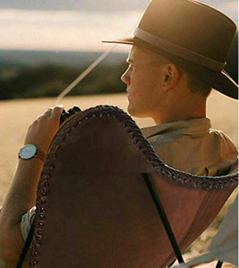 Elegant Black Folding Stand Lightweight Butterfly Style Leather Living Room <b>Chair</b> Foldable Leisure <b>Chair</b> Furniture - Product Image 6