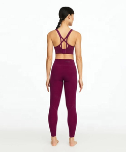 Ropa Deportiva sin Costuras para Gimnasio, Conjunto de Yoga Duradero, Top Corto, Producto de la Mejor Calidad y Económico con Servicios OEM para Mujer - Product Image 5