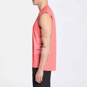 Débardeur en coton pour hommes Débardeur sans manches respirant en gros - Product Image 5