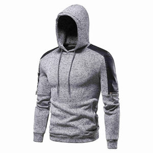 2024 venta al por mayor chándal de poliéster y algodón liso entrenamiento deportivo para hombres ropa Lisa Unisex ropa deportiva para correr - Product Image 2