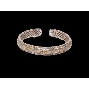 Elegante. Bracciale in argento Sterling 925 e diamanti 18K gioiello unico ed elegante - Product Image 2