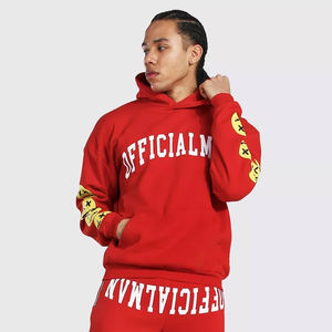 Ventes en gros de survêtements personnalisés de 450 à 500 g/m², sweat-shirts et pantalons de survêtement amples et décontractés, ensembles de survêtements streetwear pour hommes - Product Image 3