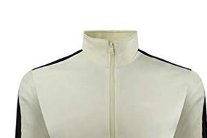 Chándal de ajuste atlético para hombre, ropa deportiva transpirable de dos piezas con parte superior y pantalones con cremallera, perfecto para trotar en el gimnasio y hacer ejercicio - Product Image 4