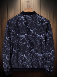 Hiver en vrac streetwear personnalisable chenille coton université mens varsity jackets noir et blanc sublimation varsity jacket - Product Image 4