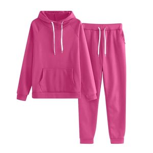 Chándal de manga larga ajustado para mujer de la mejor calidad, nuevo chándal de algodón de talla adulta para mujer, chándal de gran tamaño, conjuntos para correr - Product Image 5